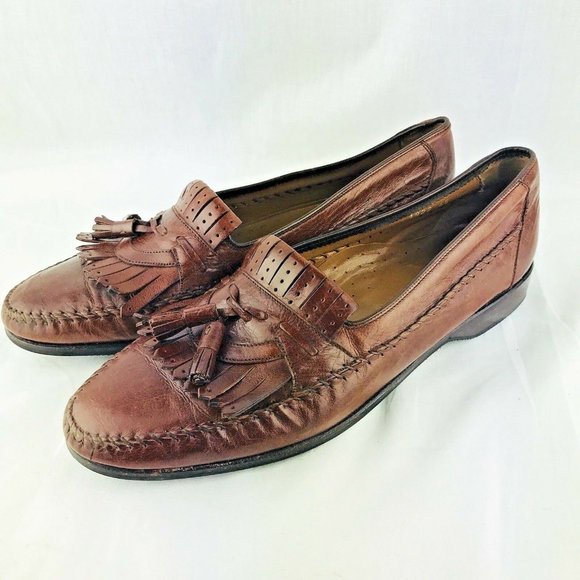 Marco Evani 11.5 Dress Shoes Mens 45 Tassel Loafer main image 8